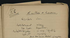 One of Kraus' notes on the Theology of Aristotle